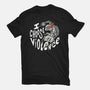 I Choose Violence Turtle-Mens-Basic-Tee-naomori