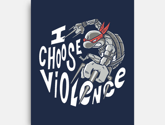 I Choose Violence Turtle