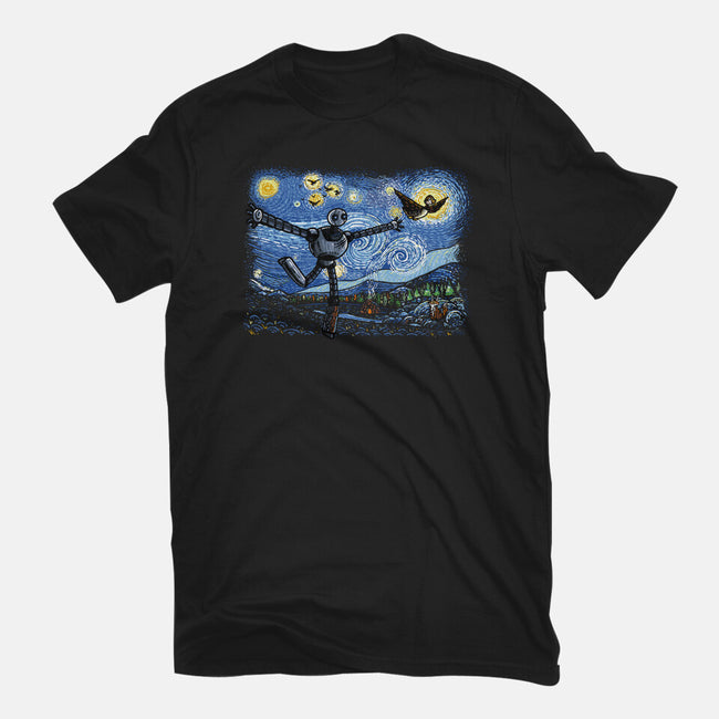 Starry Wild Night-Mens-Premium-Tee-Wenceslao A Romero