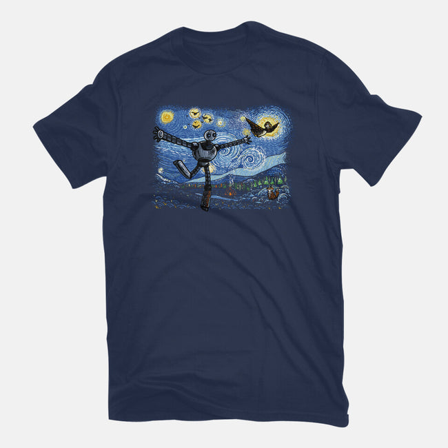 Starry Wild Night-Mens-Premium-Tee-Wenceslao A Romero