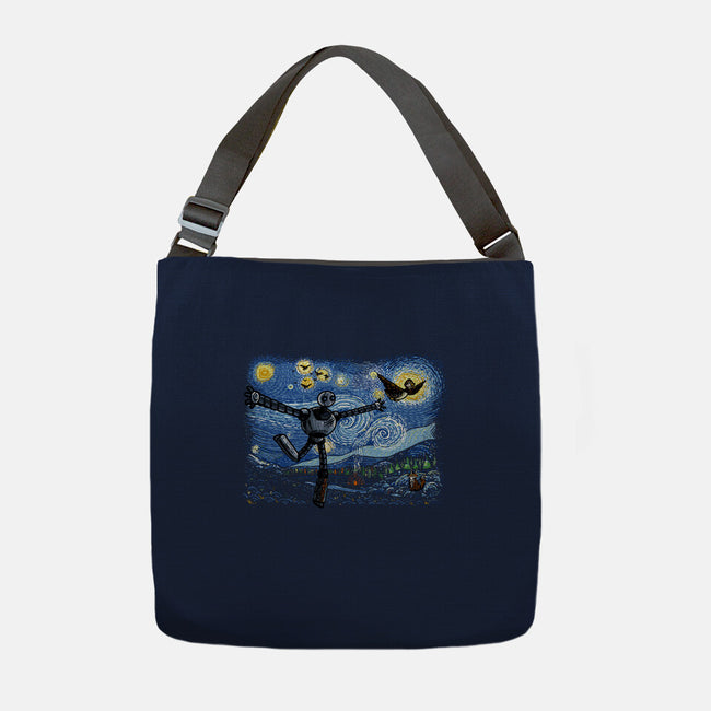 Starry Wild Night-None-Adjustable Tote-Bag-Wenceslao A Romero