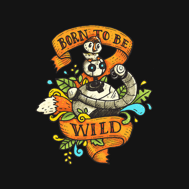 Born To Be Wild-Womens-Off Shoulder-Tee-Wenceslao A Romero