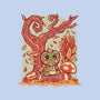 Cozy Autumn Days Frog-None-Fleece-Blanket-TechraNova