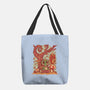 Cozy Autumn Days Frog-None-Basic Tote-Bag-TechraNova