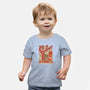 Cozy Autumn Days Frog-Baby-Basic-Tee-TechraNova