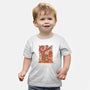 Cozy Autumn Days Frog-Baby-Basic-Tee-TechraNova