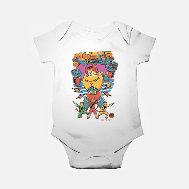 Meowster Squadron-Baby-Basic-Onesie-vp021