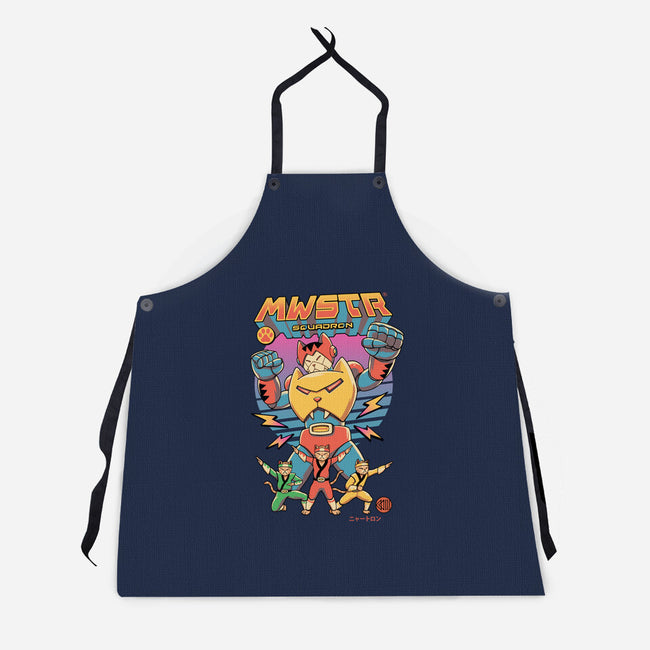 Meowster Squadron-Unisex-Kitchen-Apron-vp021