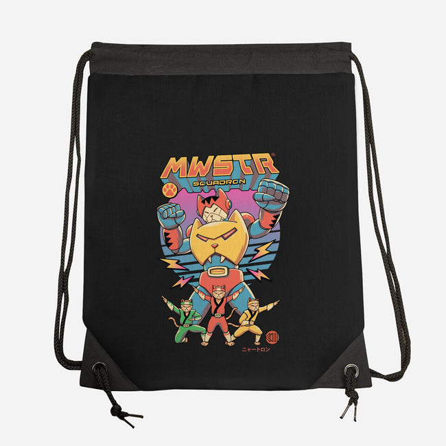 Meowster Squadron-None-Drawstring-Bag-vp021