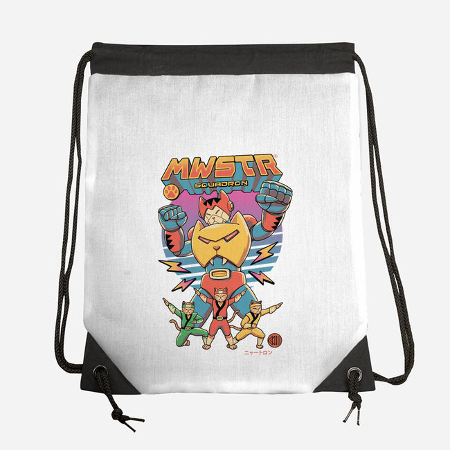 Meowster Squadron-None-Drawstring-Bag-vp021