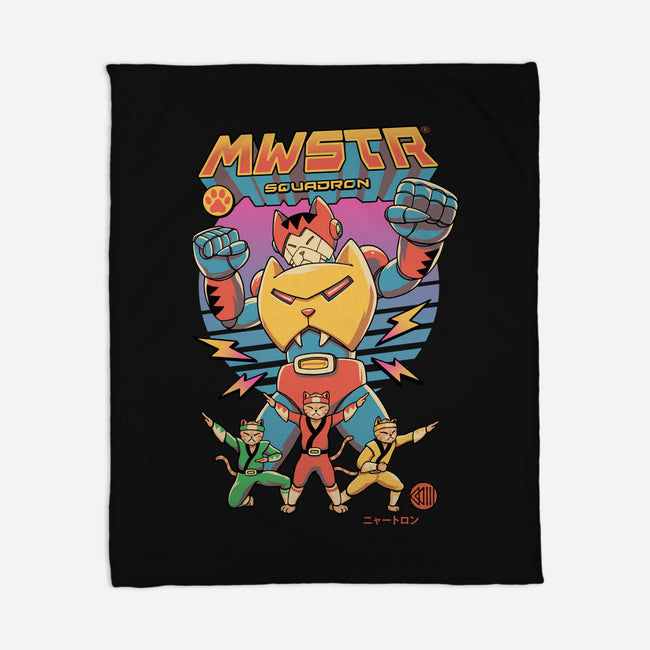 Meowster Squadron-None-Fleece-Blanket-vp021