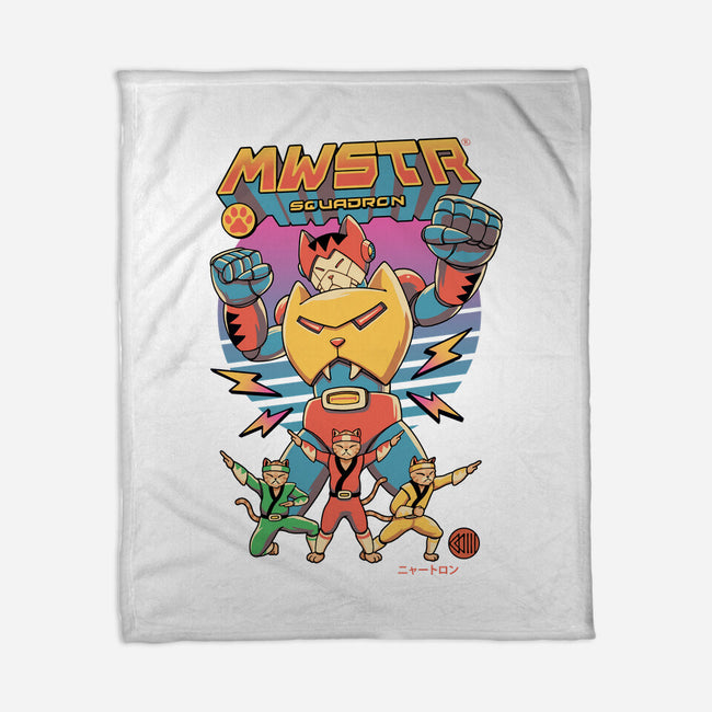 Meowster Squadron-None-Fleece-Blanket-vp021