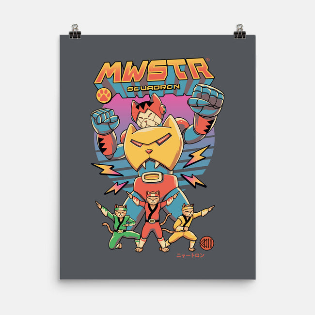 Meowster Squadron-None-Matte-Poster-vp021