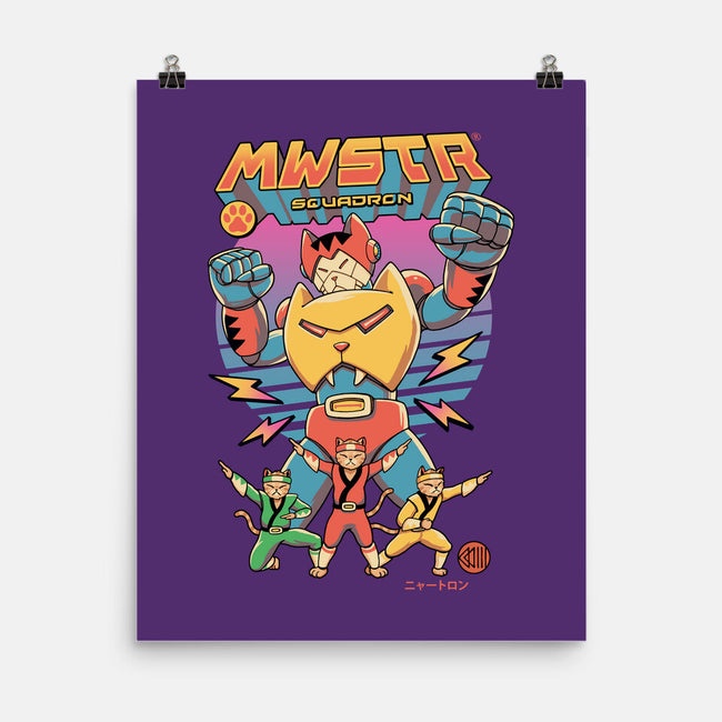 Meowster Squadron-None-Matte-Poster-vp021