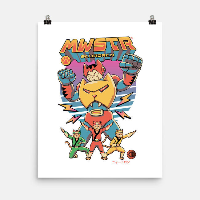 Meowster Squadron-None-Matte-Poster-vp021