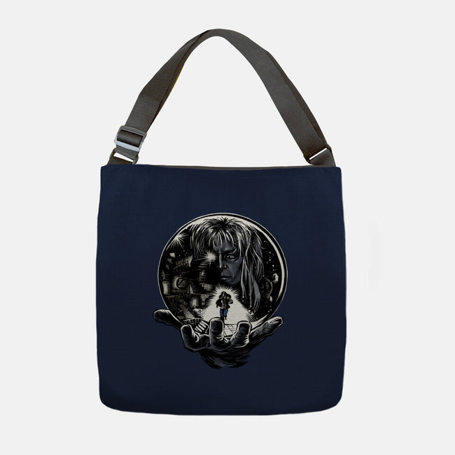 Inside The Labyrinth-None-Adjustable Tote-Bag-zascanauta