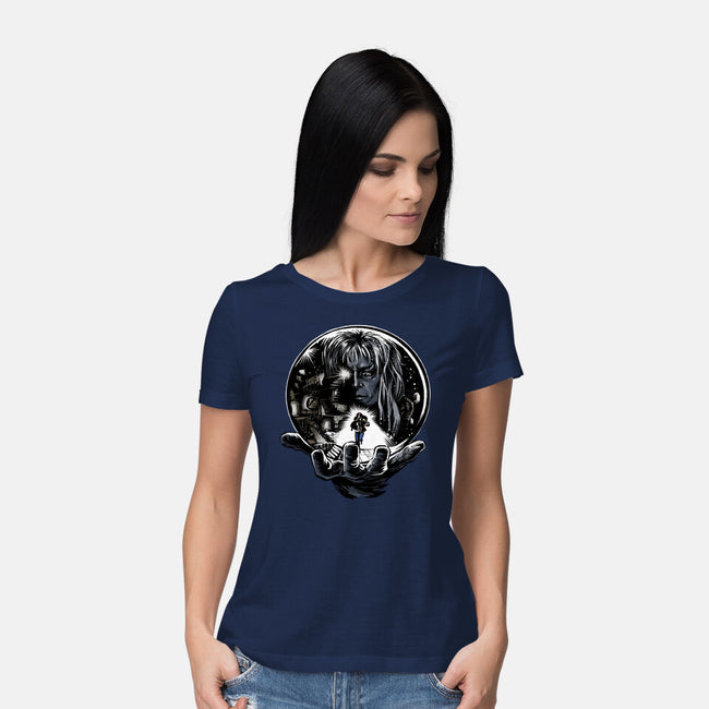 Inside The Labyrinth-Womens-Basic-Tee-zascanauta