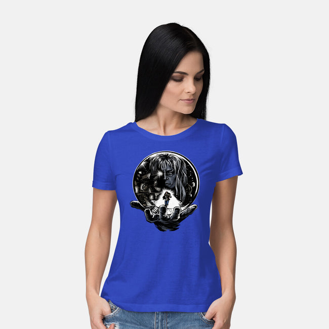 Inside The Labyrinth-Womens-Basic-Tee-zascanauta