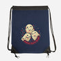 Cute Ghosts Making Spirits Bright-None-Drawstring-Bag-xMorfina