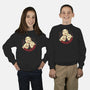 Cute Ghosts Making Spirits Bright-Youth-Crew Neck-Sweatshirt-xMorfina