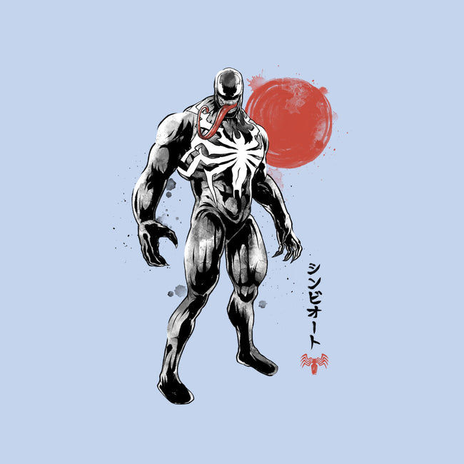 Dark Symbiote Sumi-e-Unisex-Basic-Tee-Astrobot Invention