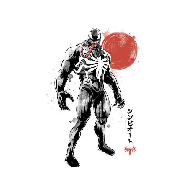 Dark Symbiote Sumi-e-Youth-Basic-Tee-Astrobot Invention