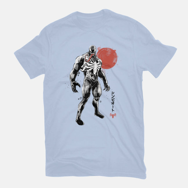 Dark Symbiote Sumi-e-Mens-Basic-Tee-Astrobot Invention