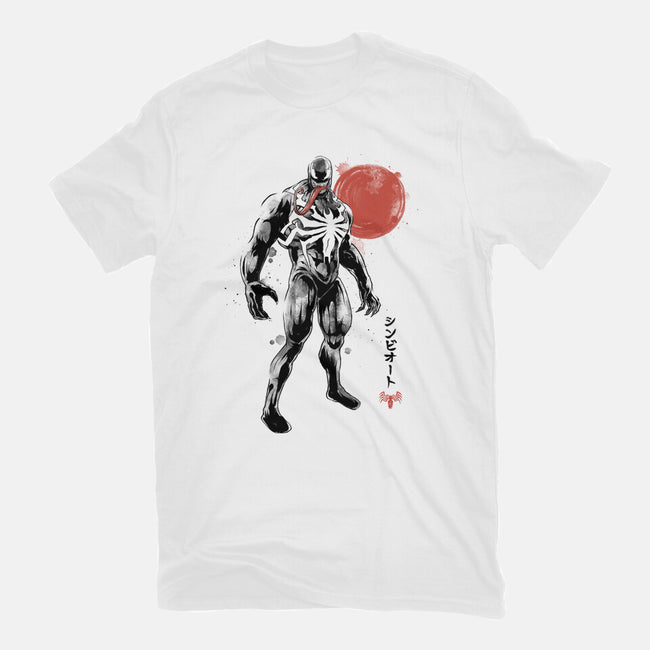 Dark Symbiote Sumi-e-Mens-Basic-Tee-Astrobot Invention