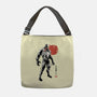 Dark Symbiote Sumi-e-None-Adjustable Tote-Bag-Astrobot Invention