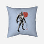 Dark Symbiote Sumi-e-None-Removable Cover w Insert-Throw Pillow-Astrobot Invention