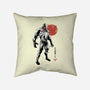 Dark Symbiote Sumi-e-None-Removable Cover w Insert-Throw Pillow-Astrobot Invention