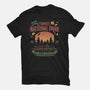 Talk To Bears-Womens-Fitted-Tee-teesgeex