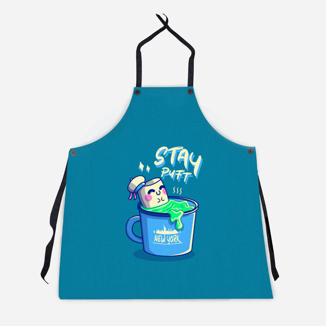 Marshmallow Time-Unisex-Kitchen-Apron-Donnie