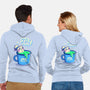 Marshmallow Time-Unisex-Zip-Up-Sweatshirt-Donnie