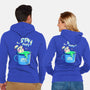 Marshmallow Time-Unisex-Zip-Up-Sweatshirt-Donnie