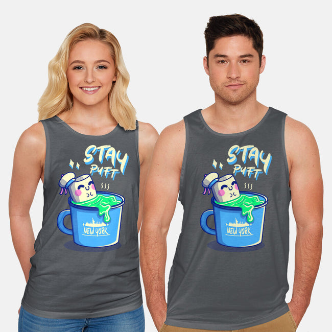 Marshmallow Time-Unisex-Basic-Tank-Donnie