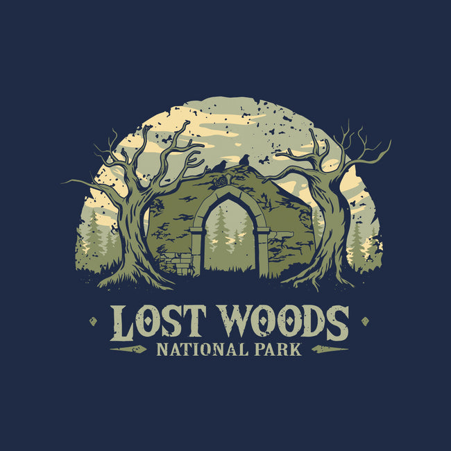 Lost Woods National Park-Unisex-Basic-Tee-retrodivision