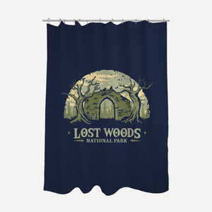 Lost Woods National Park-None-Polyester-Shower Curtain-retrodivision