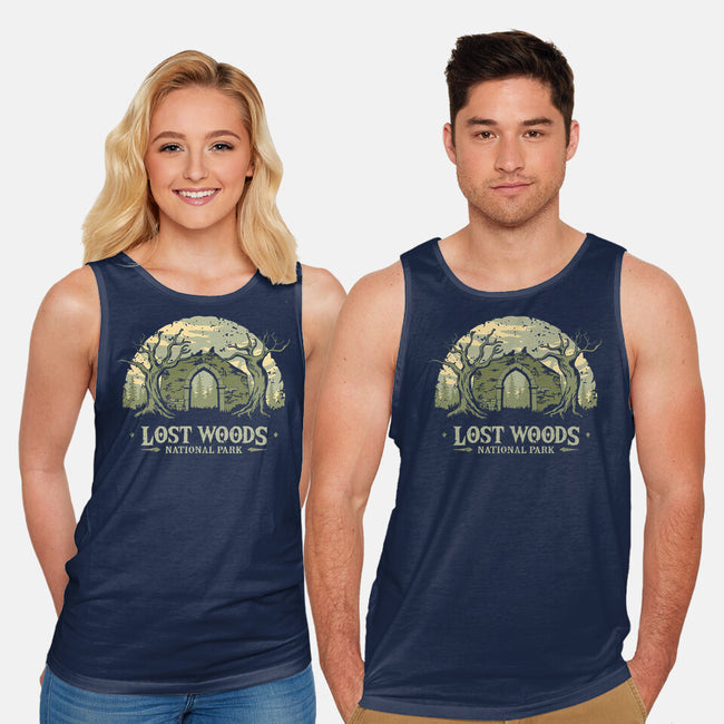 Lost Woods National Park-Unisex-Basic-Tank-retrodivision