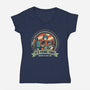 Prime Time-Womens-V-Neck-Tee-retrodivision