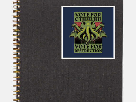 Vote Cthulhu Destruction