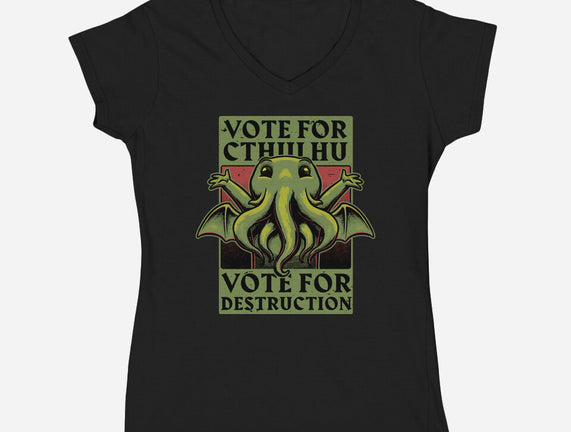 Vote Cthulhu Destruction