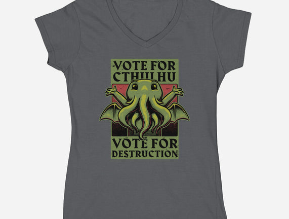 Vote Cthulhu Destruction