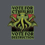 Vote Cthulhu Destruction-Mens-Heavyweight-Tee-Studio Mootant