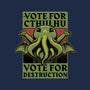 Vote Cthulhu Destruction-Womens-Racerback-Tank-Studio Mootant