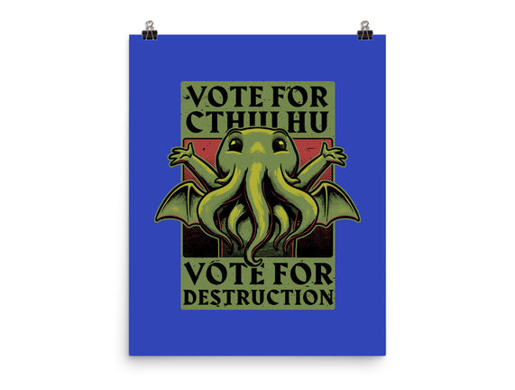 Vote Cthulhu Destruction