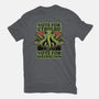Vote Cthulhu Destruction-Womens-Fitted-Tee-Studio Mootant