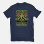 Vote Cthulhu Destruction-Womens-Fitted-Tee-Studio Mootant