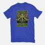 Vote Cthulhu Destruction-Womens-Fitted-Tee-Studio Mootant
