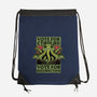 Vote Cthulhu Destruction-None-Drawstring-Bag-Studio Mootant